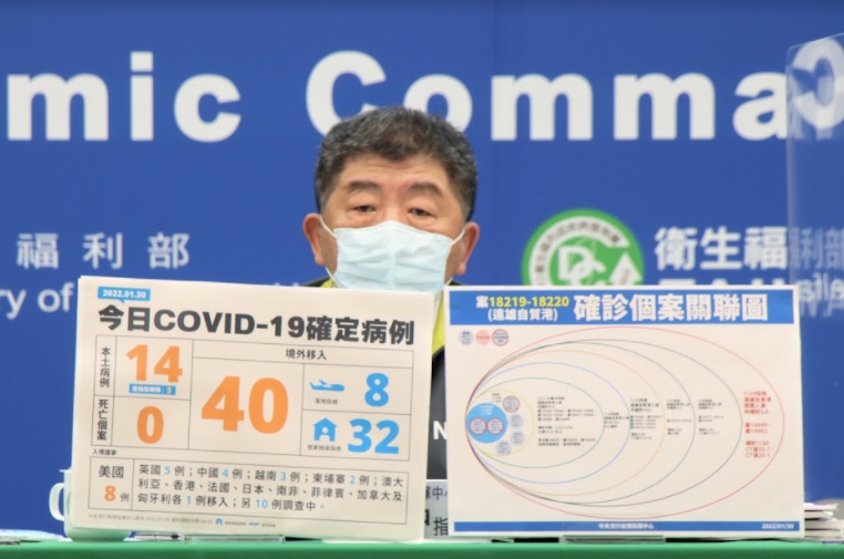 中央流行疫情指揮中心指揮官陳時中。 圖：中央流行疫情指揮中心/提供