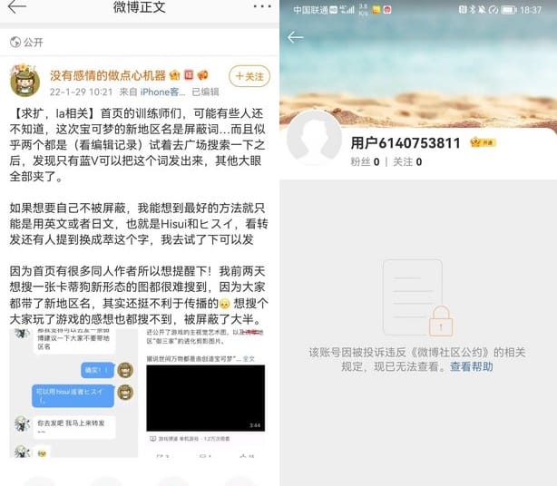寶可夢傳說阿爾宙斯遊戲場景設定在「洗翠地區」，有中國網友提醒「翠」字可用其他方式代替。 圖:翻攝自微博