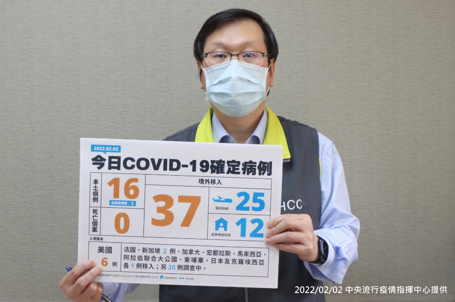中央流行疫情指揮中心發言人莊人祥。 圖：中央流行疫情指揮中心／提供