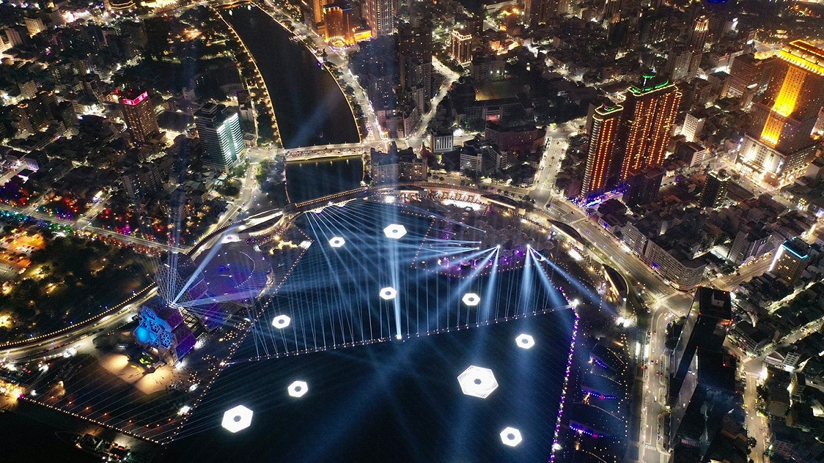2022台灣燈會在高雄舉辦，採衛武營、愛河灣兩場域作為雙主場。 圖：翻攝自高雄市政府臉書