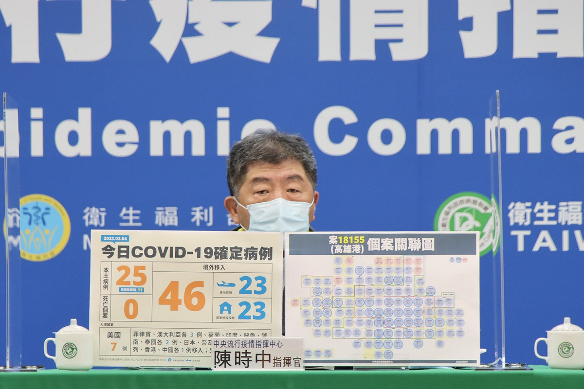 中央流行疫情指揮中心指揮官陳時中。 圖：中央流行疫情指揮中心／提供