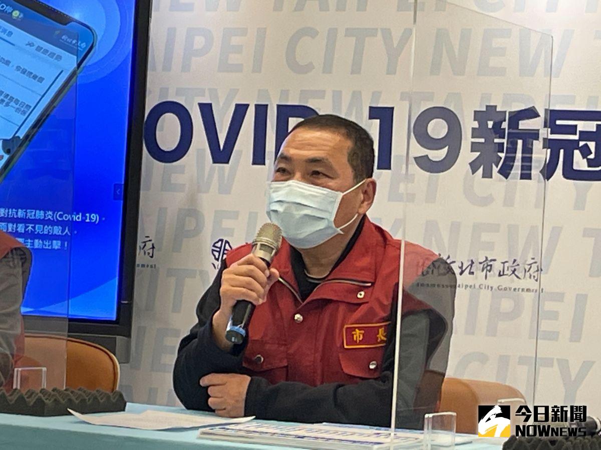 ▲新北市長侯友宜說明最新疫情狀況。（圖／記者陳志仁攝，資料照片）