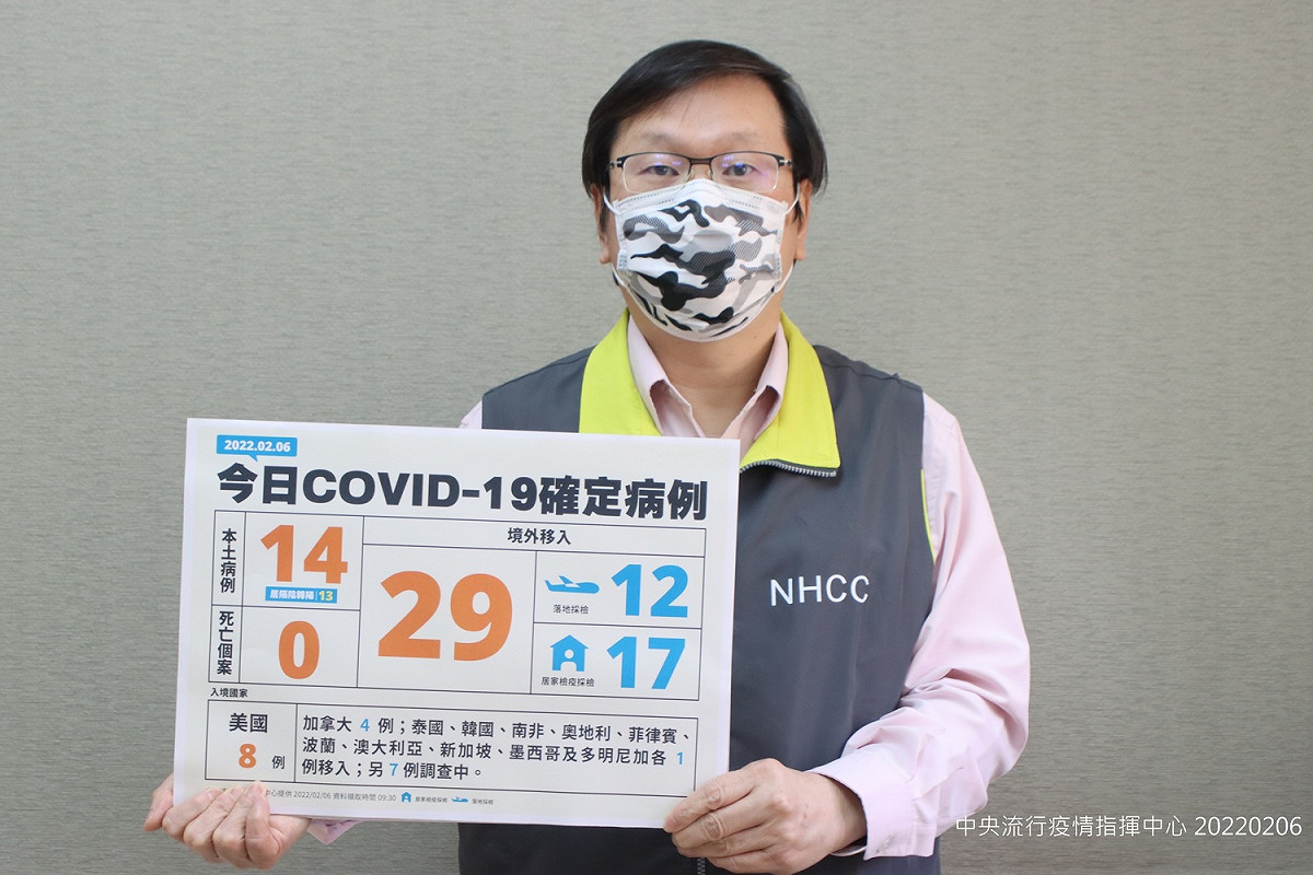 中央流行疫情指揮中心發言人莊人祥 圖：中央流行疫情指揮中心/提供