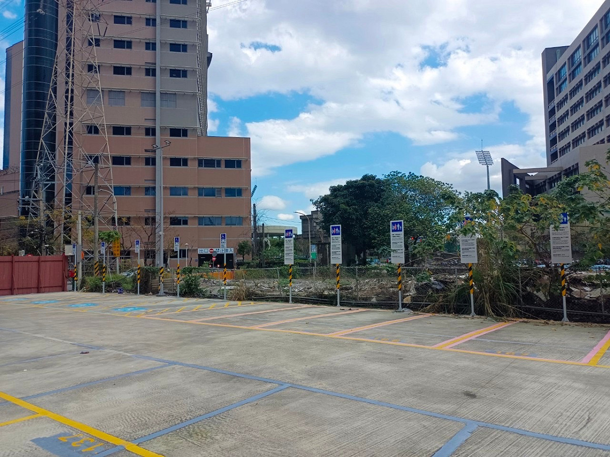 身心障礙專用車格位。 圖：新北市交通局提供