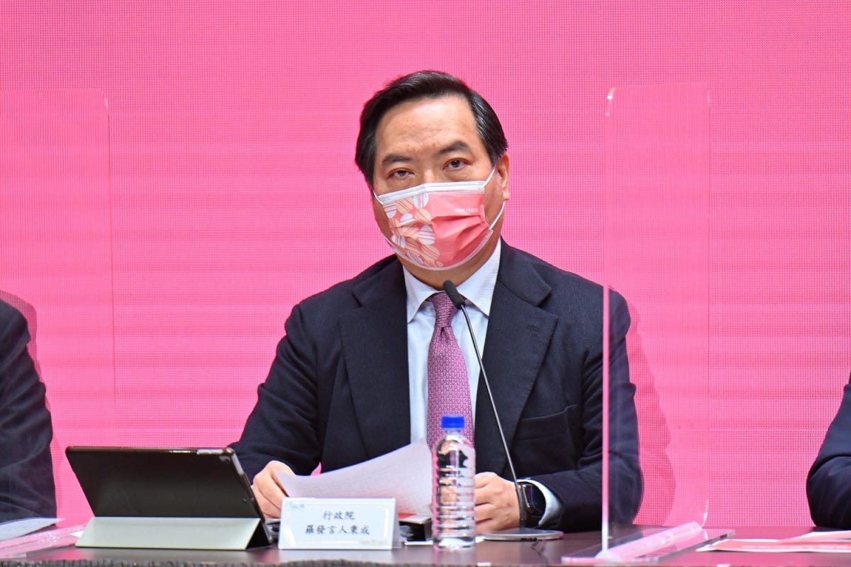 行政院政委兼發言人羅秉成。（資料照片） 圖：行政院提供
