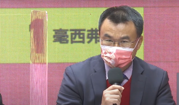 行政院農業委員會主委陳吉仲。 圖：擷取自行政院直播