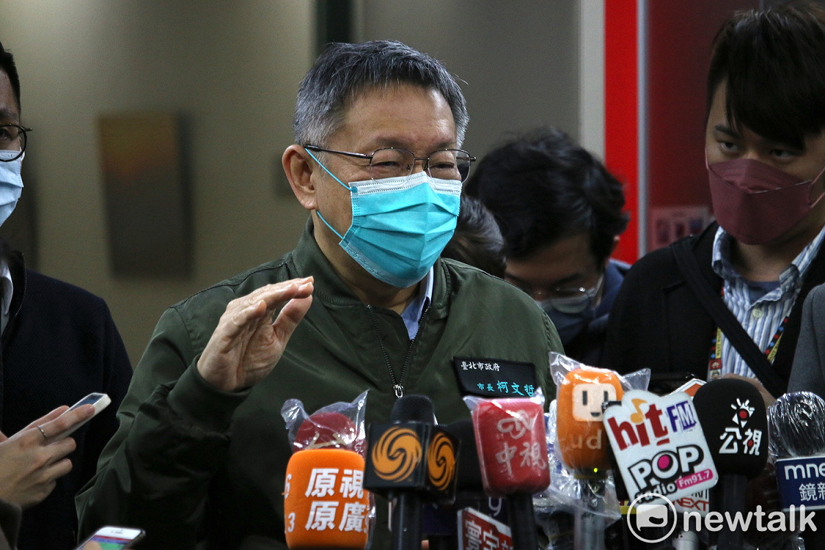 台北市長柯文哲。 圖：周煊惠 / 攝