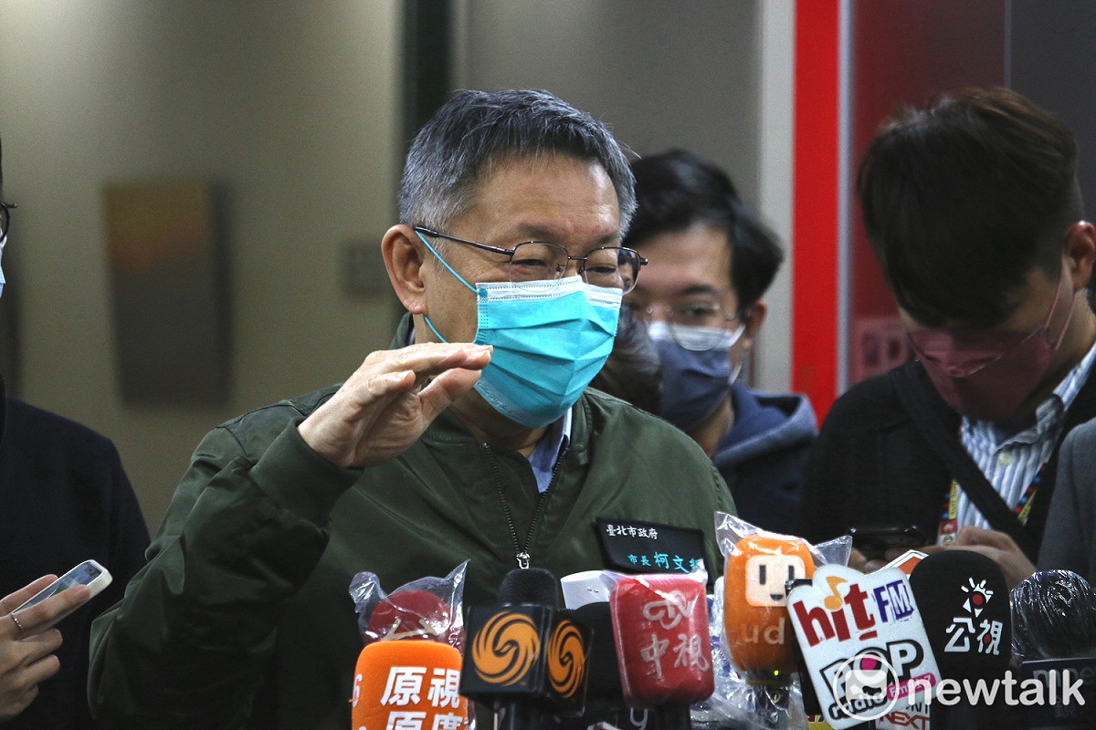 台北市長柯文哲。 圖：周煊惠 / 攝