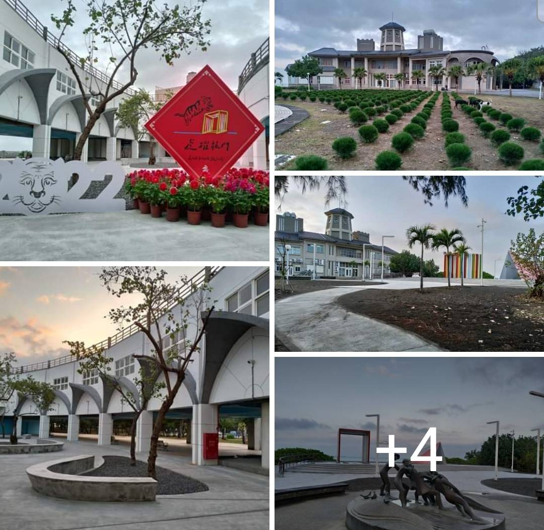 旗津各景點空蕩蕩。 圖：李喬如服務處提供