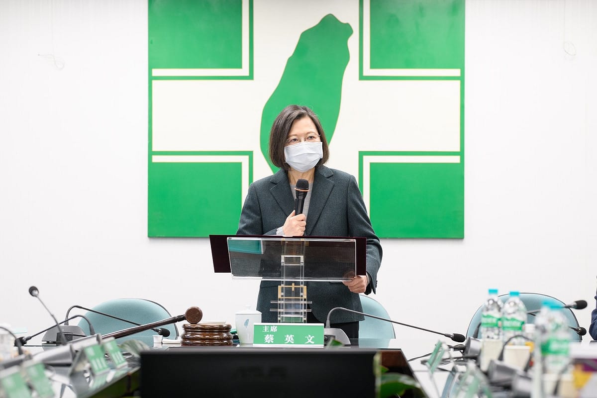 總統蔡英文 圖：民進黨提供