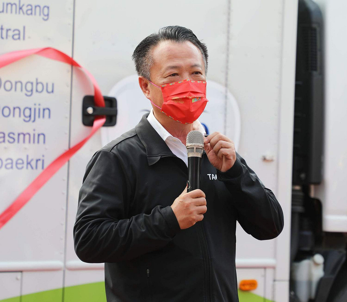 面對福食解禁，翁章梁表示，一定要強化檢驗量能。 圖：嘉義縣政府提供（資料照）