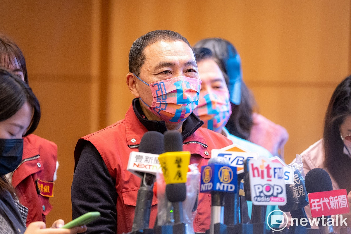 侯友宜證實新北樹林區電子廠有新增14例陽性個案，詳細情況下午召開記者會說明。 圖：林昀真／攝