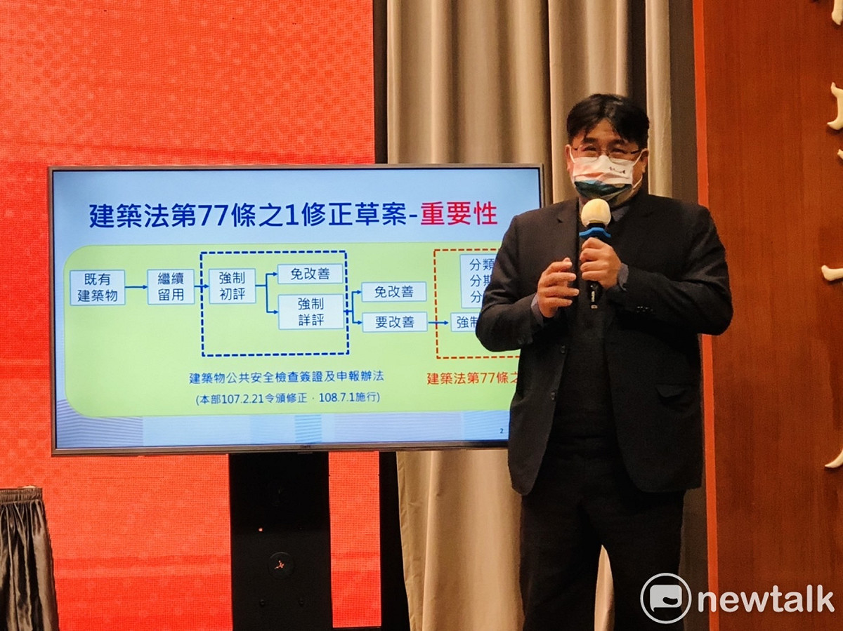 內政部營建署長吳欣修。 圖：謝莉慧/攝