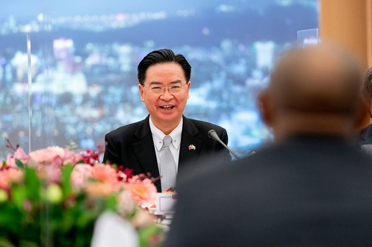 吳釗燮晚宴致詞。 圖：外交部提供