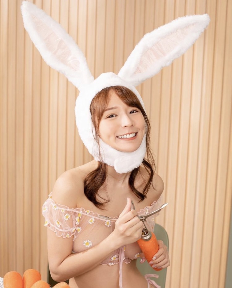 林莎有「台版三上悠亞」的稱號。 圖：翻攝自IG/superlisa821