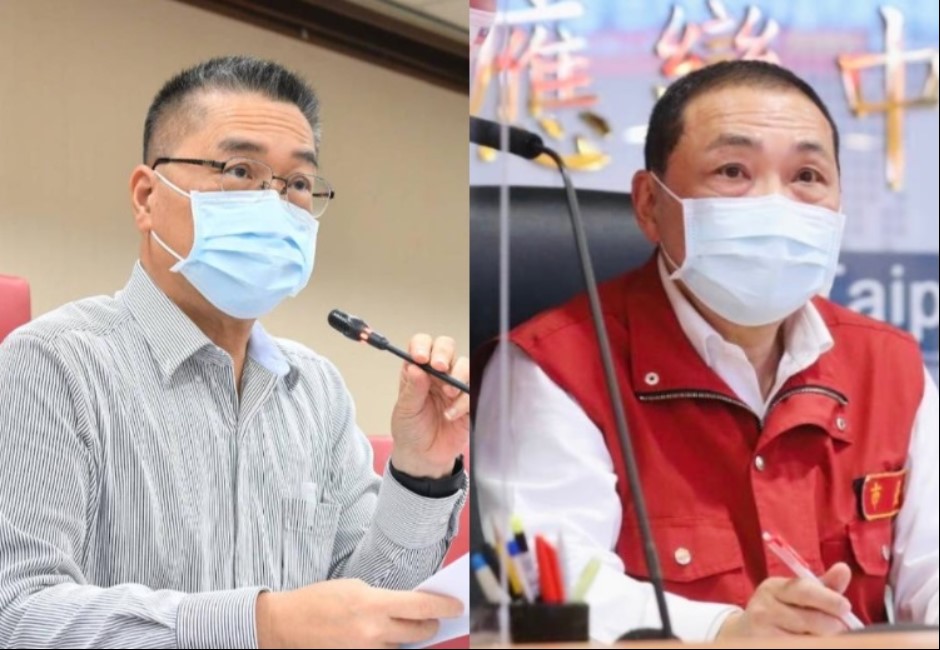 徐國勇(左)、侯友宜(右)為藍綠陣營下一屆新北市長熱門人選。 image source:組圖/翻攝自臉書