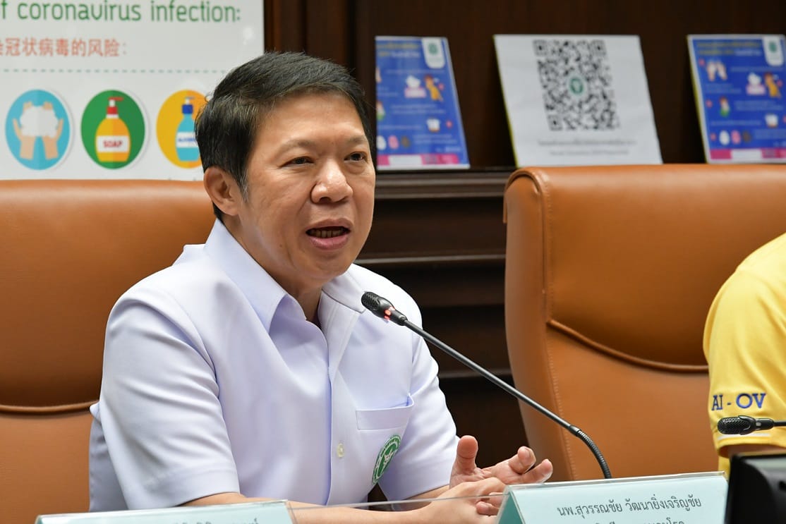 泰國疾病管制局局長素望猜（Suwanchai Wattanaying charoenchai） 圖:擷取自thaigov