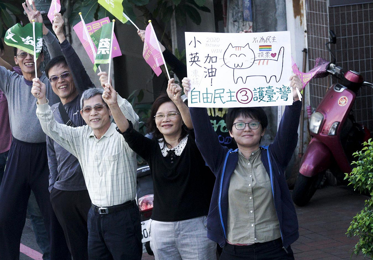 經濟學人公布2021民主指數，台灣位列全球第8。 圖:張良一/攝(資料照)