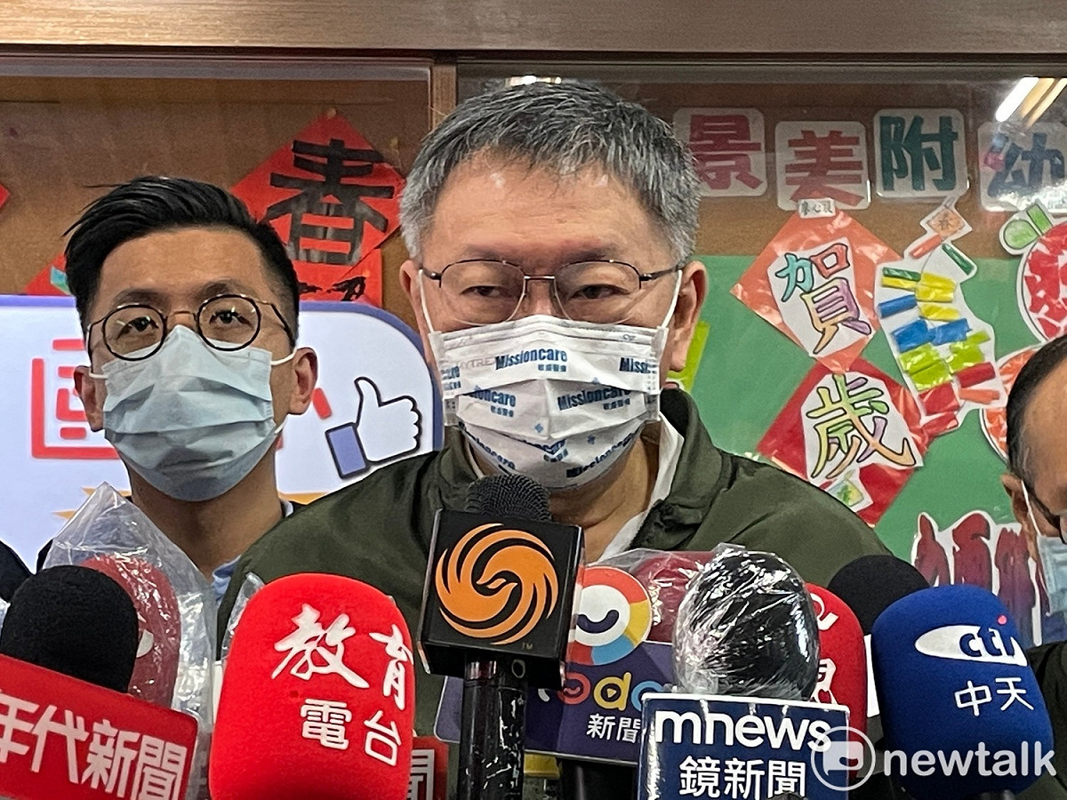 台北市長柯文哲。 圖：周煊惠 / 攝