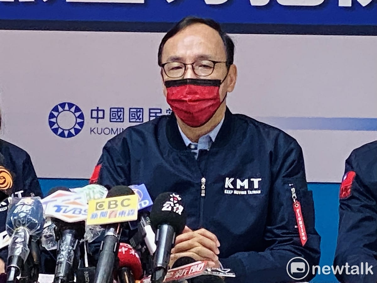 國民黨主席朱立倫。 圖：周煊惠 / 攝（資料照）