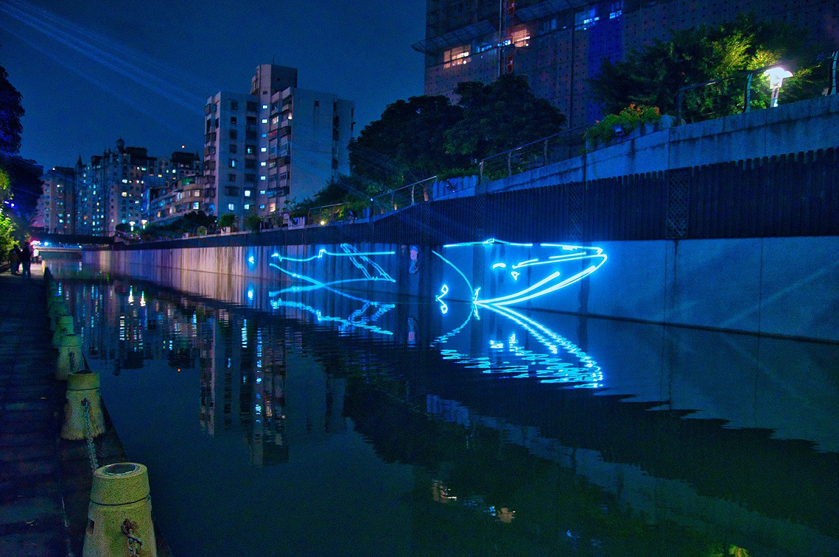 聲海魚雷。 圖：新北市水利局提供