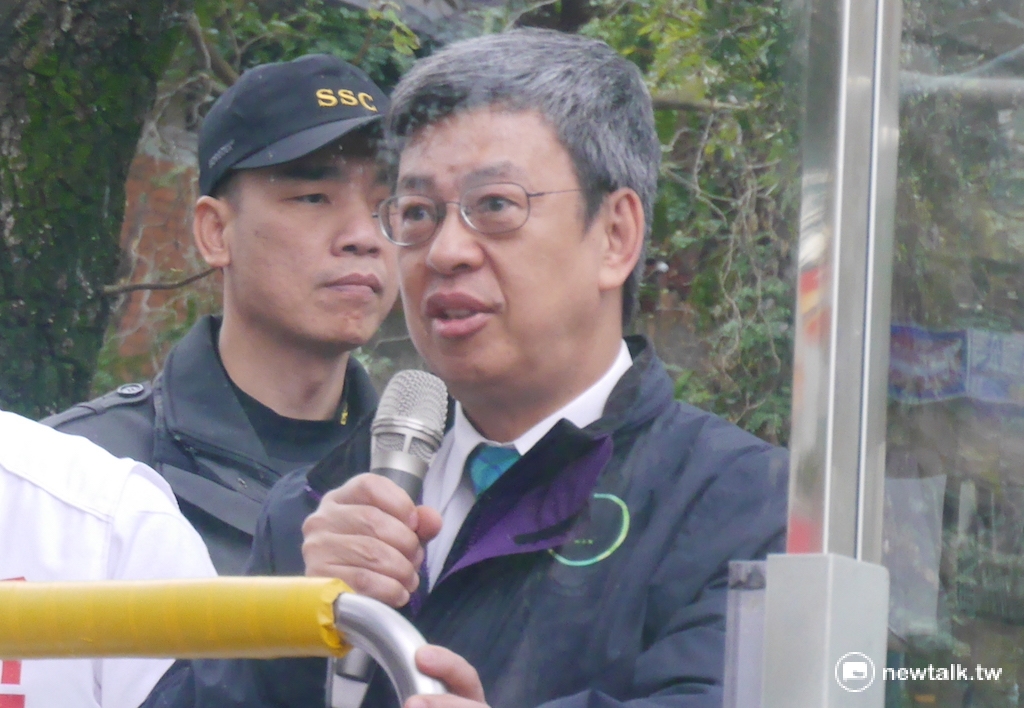 民進黨副總統當選人陳建仁8日上午表示，所有的人現在應該都成為台南人，為台南鄉親祈禱、集氣，也希望家屬和傷者能夠平安、健康。 圖：新頭殼資料照片