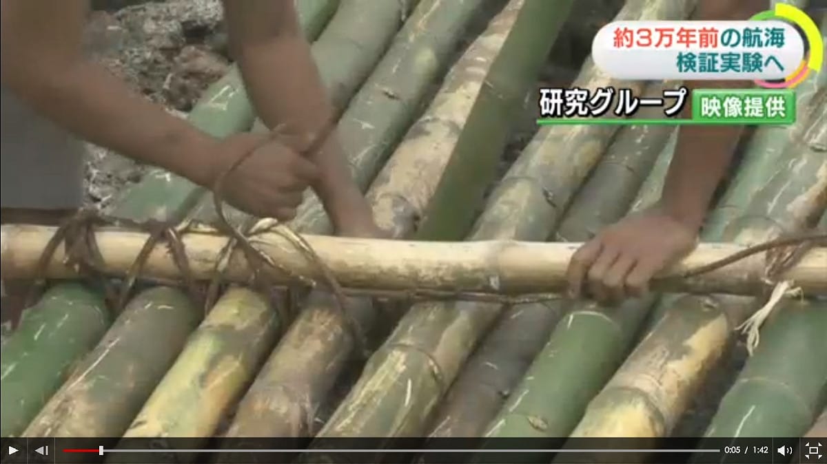日本研究團隊將實作與那國島航向西表島實際航海情形。 圖片來源：研究團隊提供