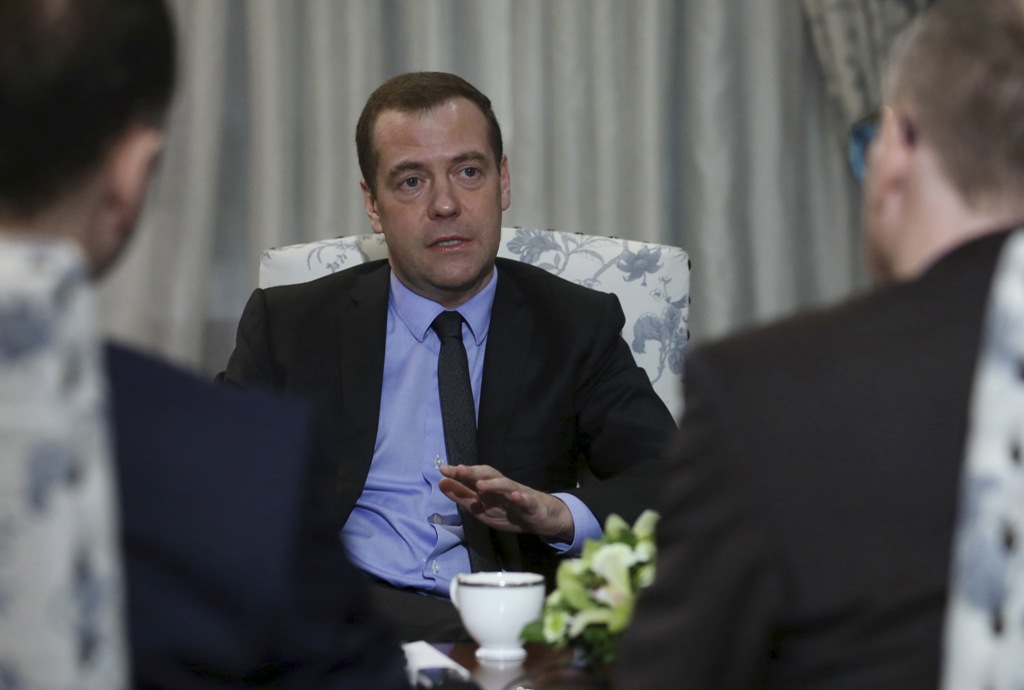俄羅斯聯邦安全會議副主席梅德韋傑夫（Dmitry Medvedev）。 圖：達志影像 / 路透社（資料照）