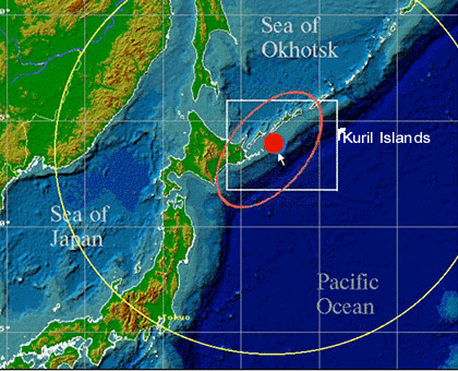 北方四島包括國後、擇捉、齒舞和色丹等4個島嶼，總面積4994平方公里，資源豐富，有「魚類寶庫」之稱。 圖：翻攝網路