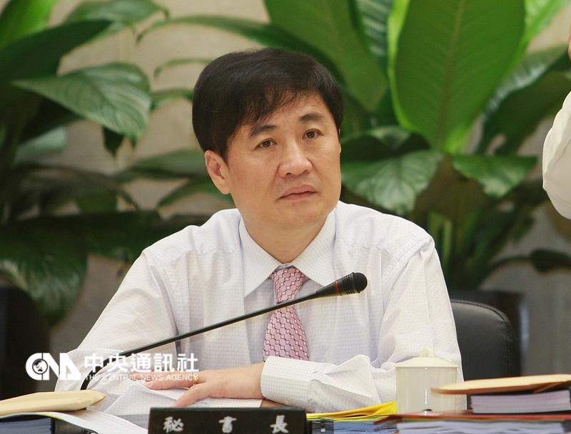 對於空缺的台北市政府第三位副市長人選，台北市政府發言人林鶴明15日表示，將由前行政院秘書長陳景峻出任。 圖：中央社資料照片