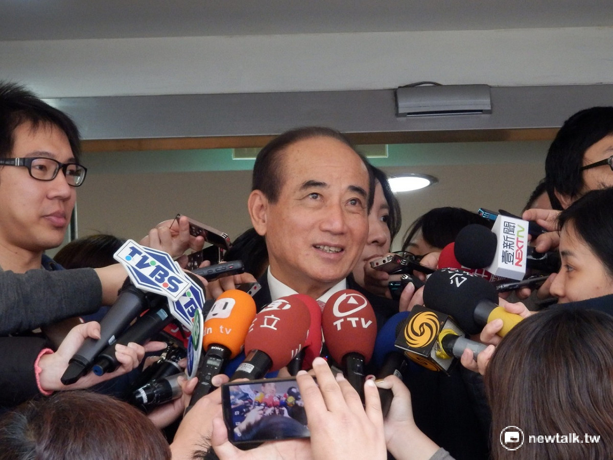 針對國民黨黨主席人選議題，前立法院長、國民黨立委王金平直接點名前副總統吳敦義，認為吳敦義是最好的人選。 圖：新頭殼資料照片