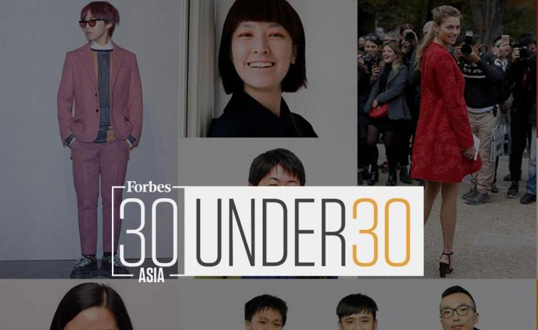 美國雜誌《富比世》（Forbes）25日發佈第一份亞洲版「30位30歲以下創業家」（30 Under 30 Asia）榜單，以「改變世界的潛力」為評選標凖，選出10個領域中300位傑出青年。 圖:翻攝富比世