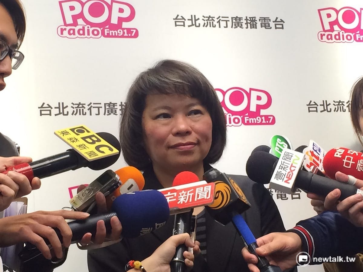 國民黨代理主席黃敏惠2日接受媒體專訪。 圖片來源：新頭殼資照片