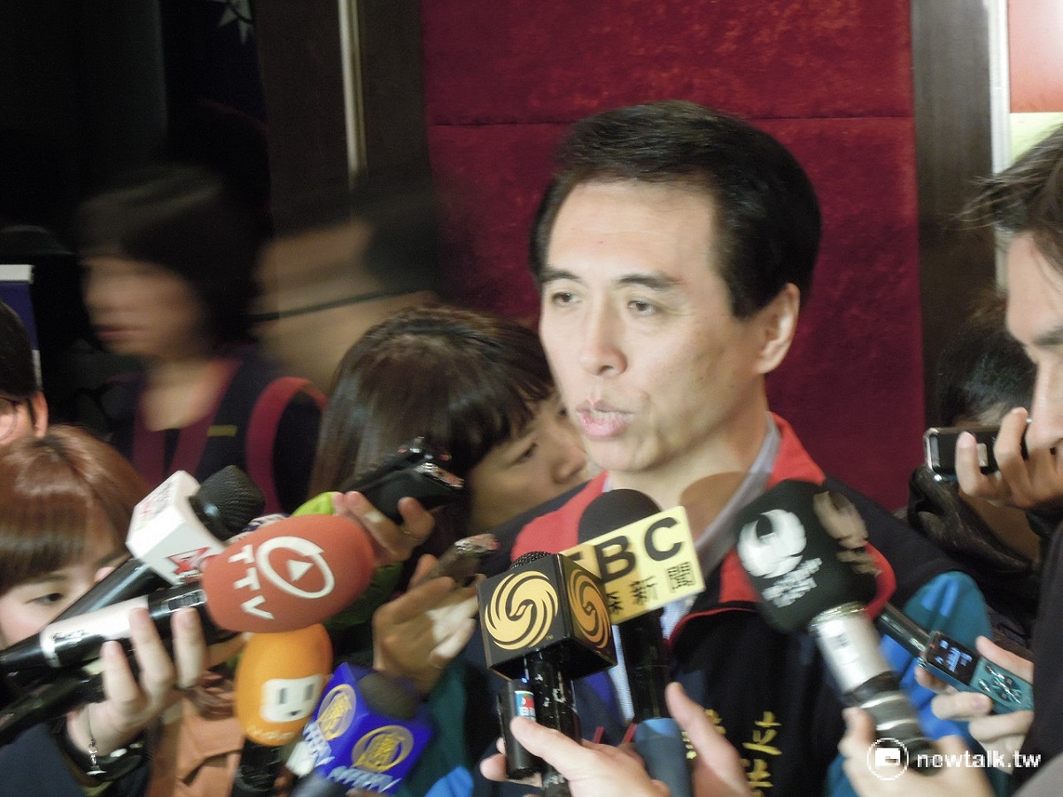 國民黨主席候選人陳學聖對黨中央決定不辯論表達遺憾。 圖：符芳碩/攝