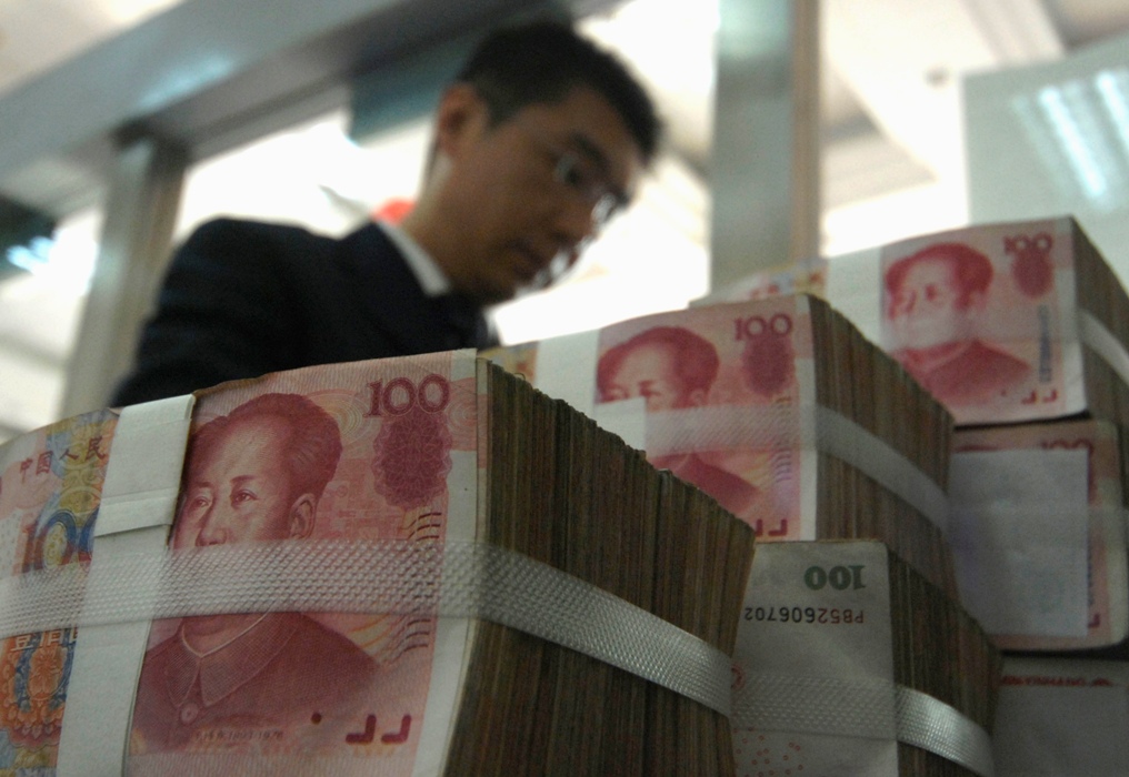 國際知名的信用評等公司穆迪將多家中國金融機構和國企的信用評等展望降為負面。 圖：達志影像/路透社資料照片