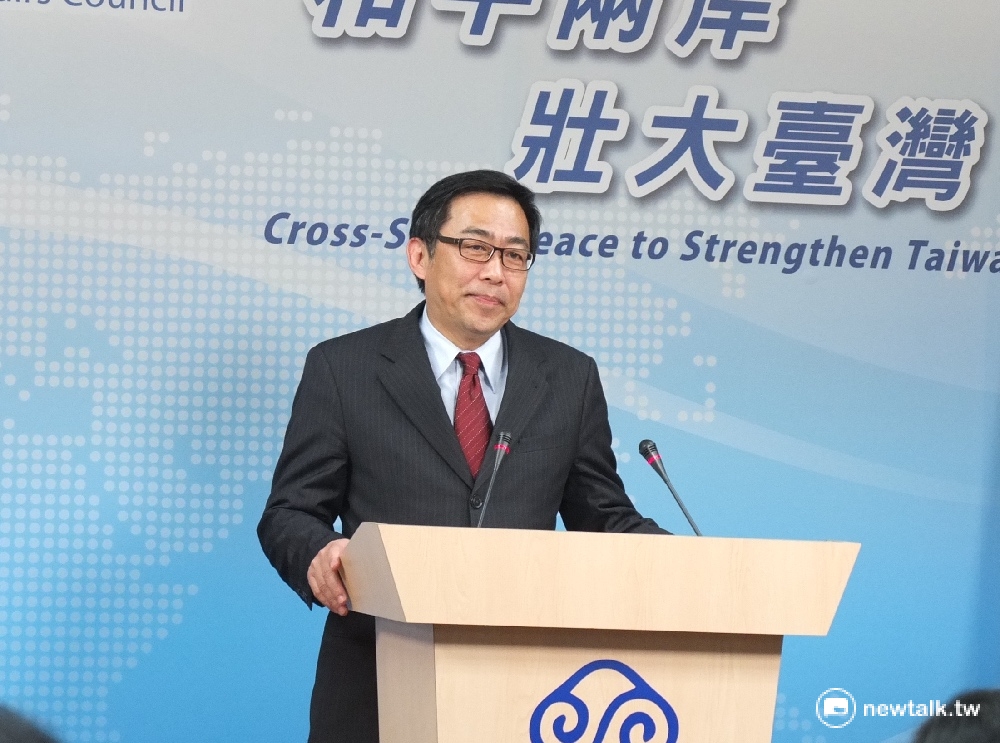 陸委會發言人楊家駿3日表示，中客來台的市場從去年11月開始就有很多傳聞，閣揆張善政的意思應該是做最壞的打算。 圖：翁嫆琄/攝