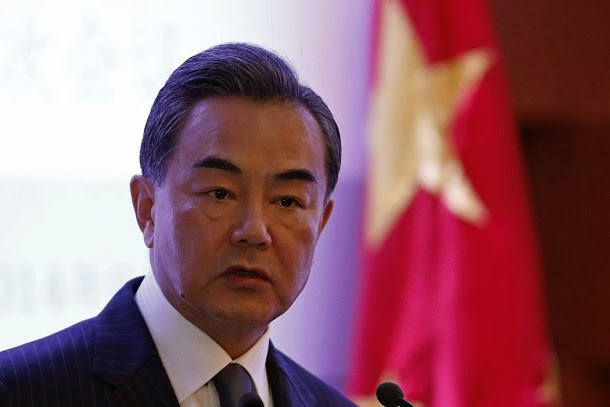 對於川普與蔡英文通話，中國外交部長王毅開嗆，這只是台灣搞的一個小動作。 圖：達志影像/路透社資料照片