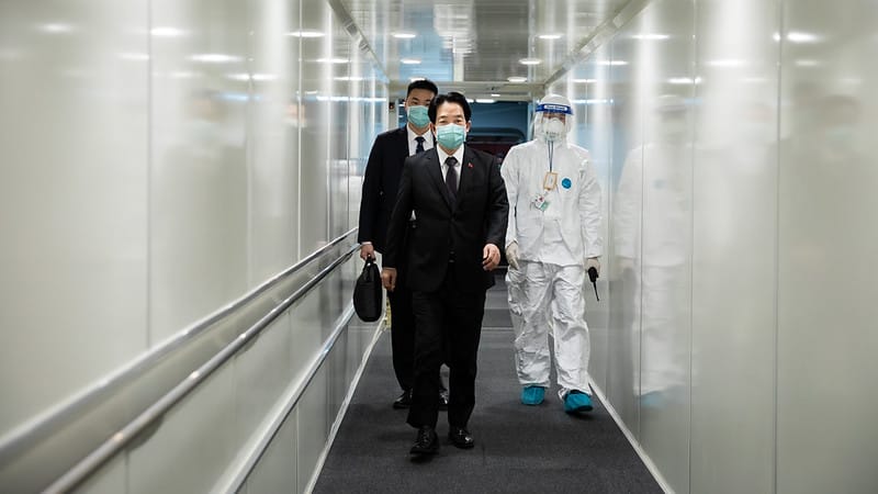 賴清德副總統結束宏都拉斯行程，1月30日返抵國門。 圖：總統府