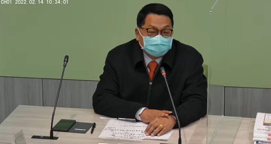 立法院民進黨團書記長陳歐珀。 圖:民進黨團YouTube