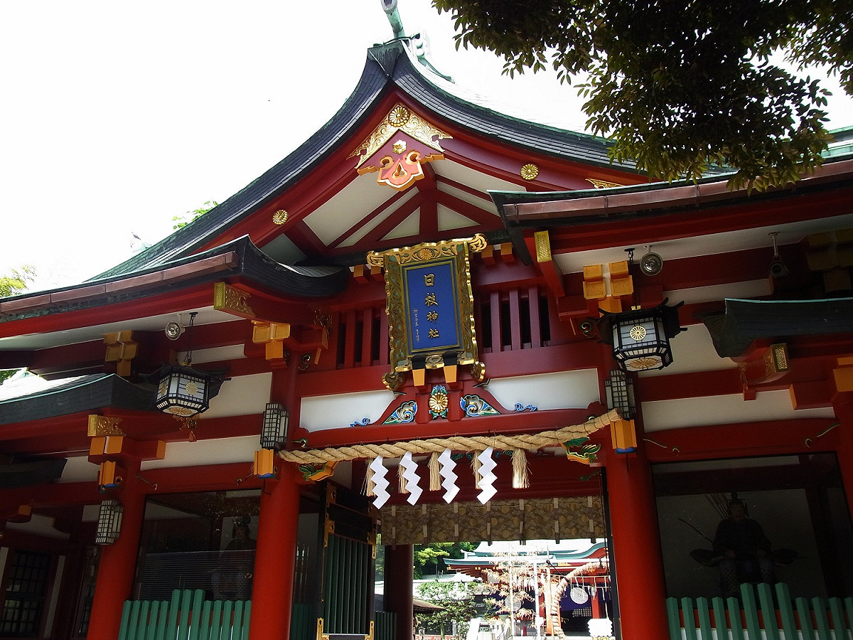 日枝神社。 圖：東京觀光事務所台灣辦事處／提供