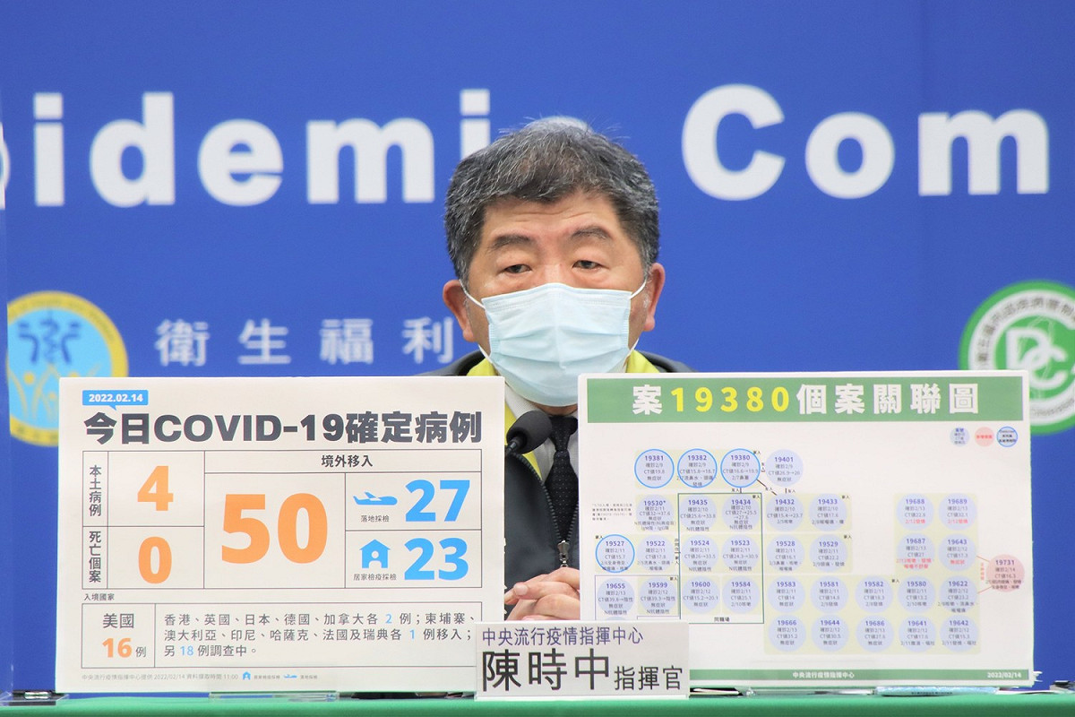 中央流行疫情指揮中心 指揮官陳時中 圖：中央流行疫情指揮中心/提供