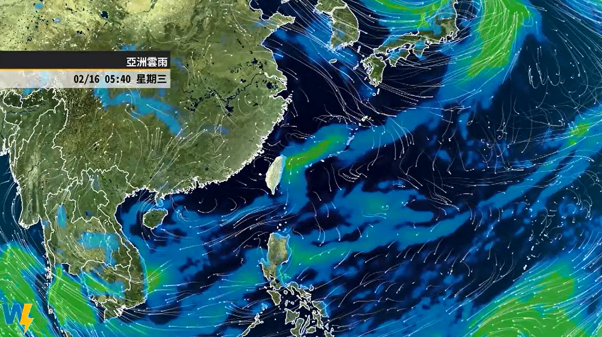 彭啟明表示今日到週四將維持東北風的氣候。 圖：翻攝自彭啟明臉書