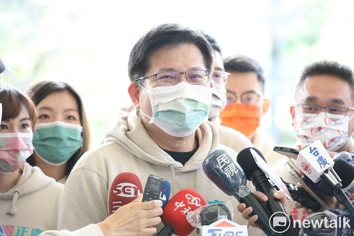 前交通部長林佳龍，被看好參選台北市長。 圖：唐復年/攝
