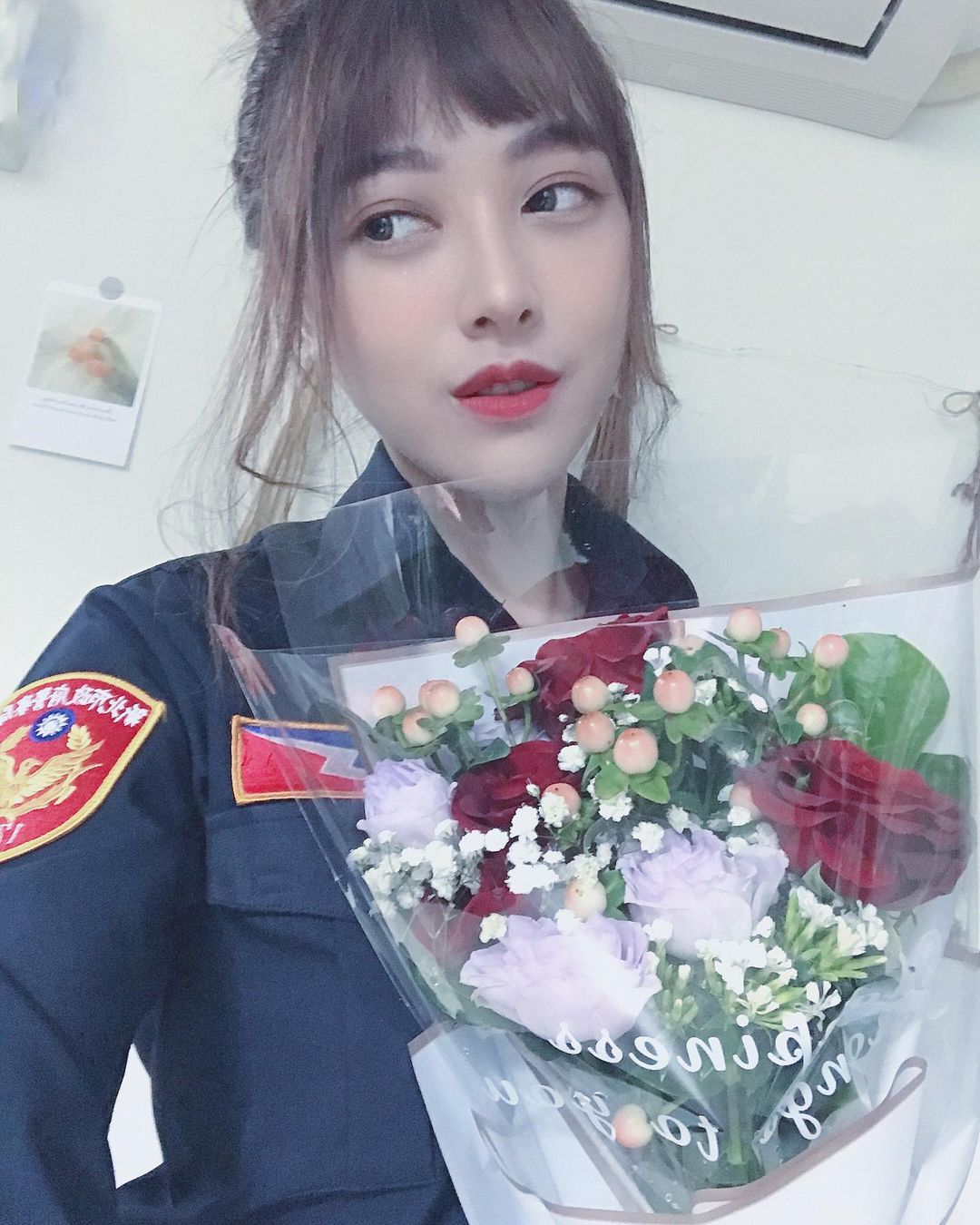 女警許恬恬。 圖：翻攝自許恬恬IG(@teinhsu)