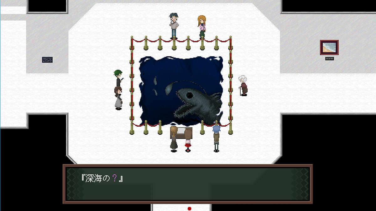 日本獨立製作恐怖遊戲《Ib》（恐怖美術館）重製企劃公布最新遊戲截圖 圖：翻攝自 kouri 推特