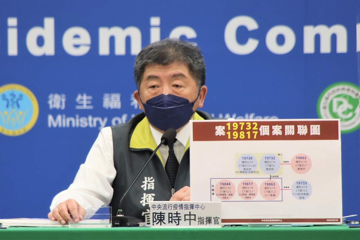 中央流行疫情指揮中心 指揮官陳時中 圖：中央流行疫情指揮中心 /提供