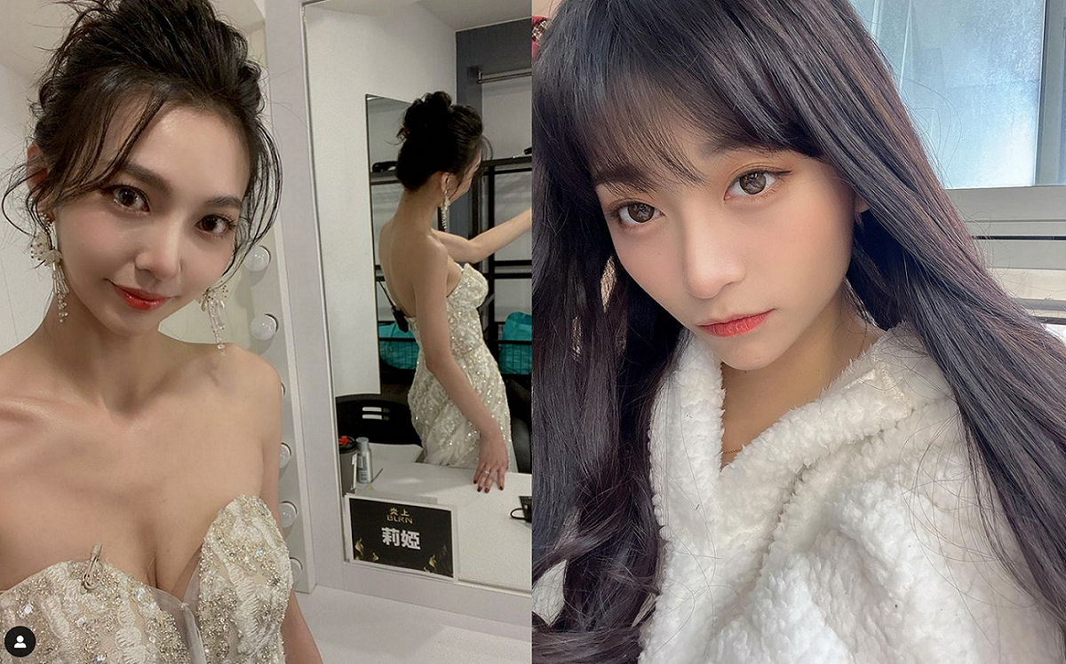 莉婭(左)和祈錦鈅(右)。 圖：取自祈錦鈅IG、莉婭IG
