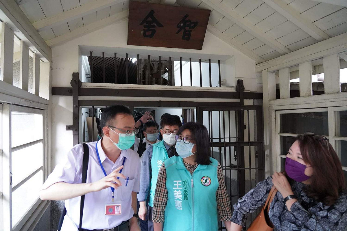立法委員王美惠爭取活化嘉義舊監，不遺餘力。 圖：立委王美惠服務處/提供