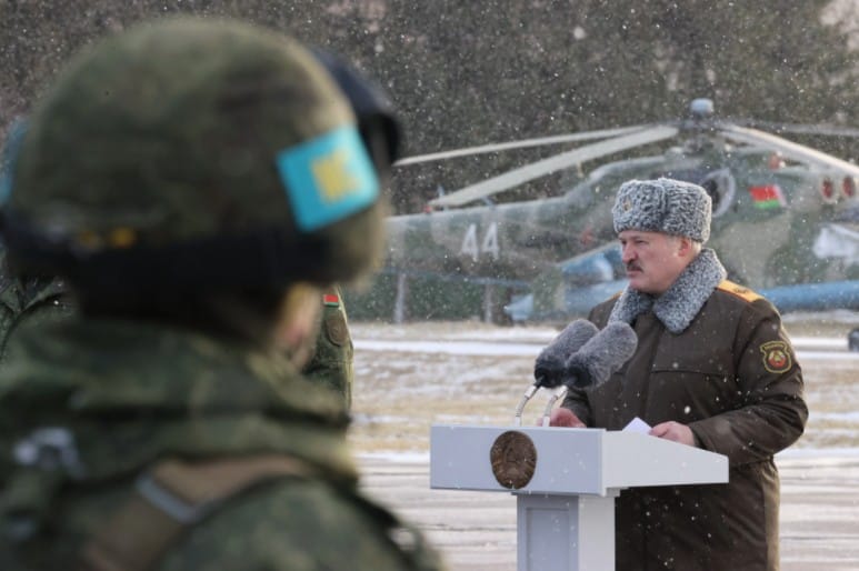 白俄羅斯總統魯卡申柯（Alexander Lukashenko）。 圖：翻攝自新華社