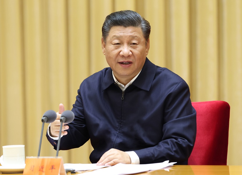 中國領導人習近平的共產黨政府涉及種族滅絕等暴行，遭到國際撻伐。 圖：翻攝自中國政府網
